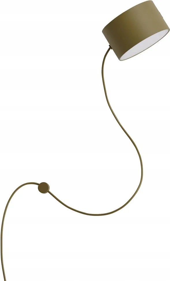 Muuto Post Fali lámpa Fali lámpa barna-zöld