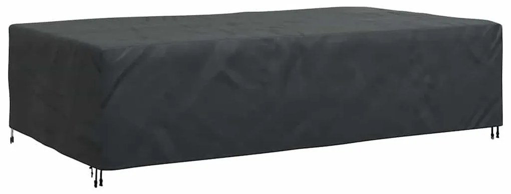 Kültéri bútorhuzat Fekete 305 x 190 x 85 cm 600D