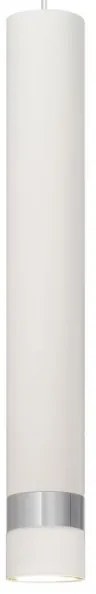 LED csillár TUBA 3xGU10/4,8W/230V fehér/fényes króm, kábelre szerelhető