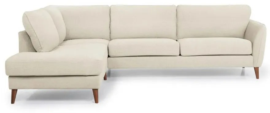 Oslo bézs sarokkanapé, bal oldali - Scandic
