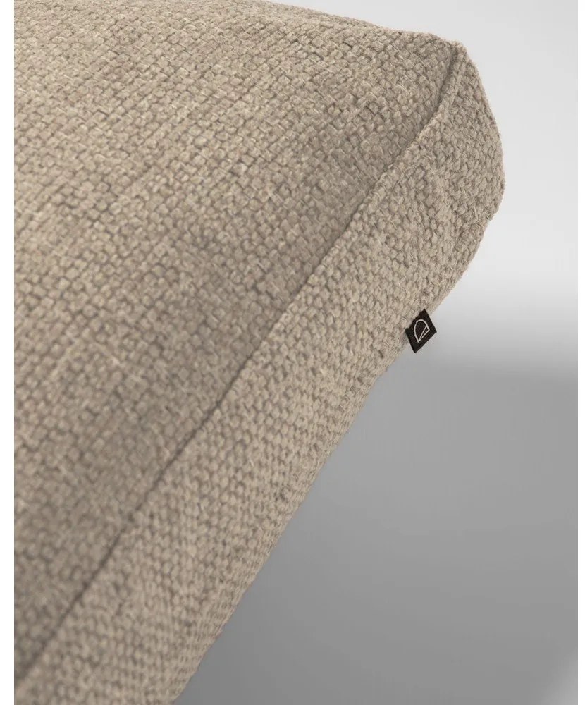 Bézs zsenília párna kanapéra Blok – Kave Home