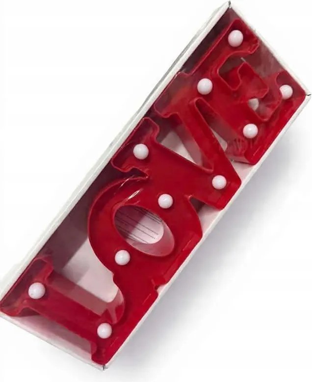 Dekoratív Love Lámpa