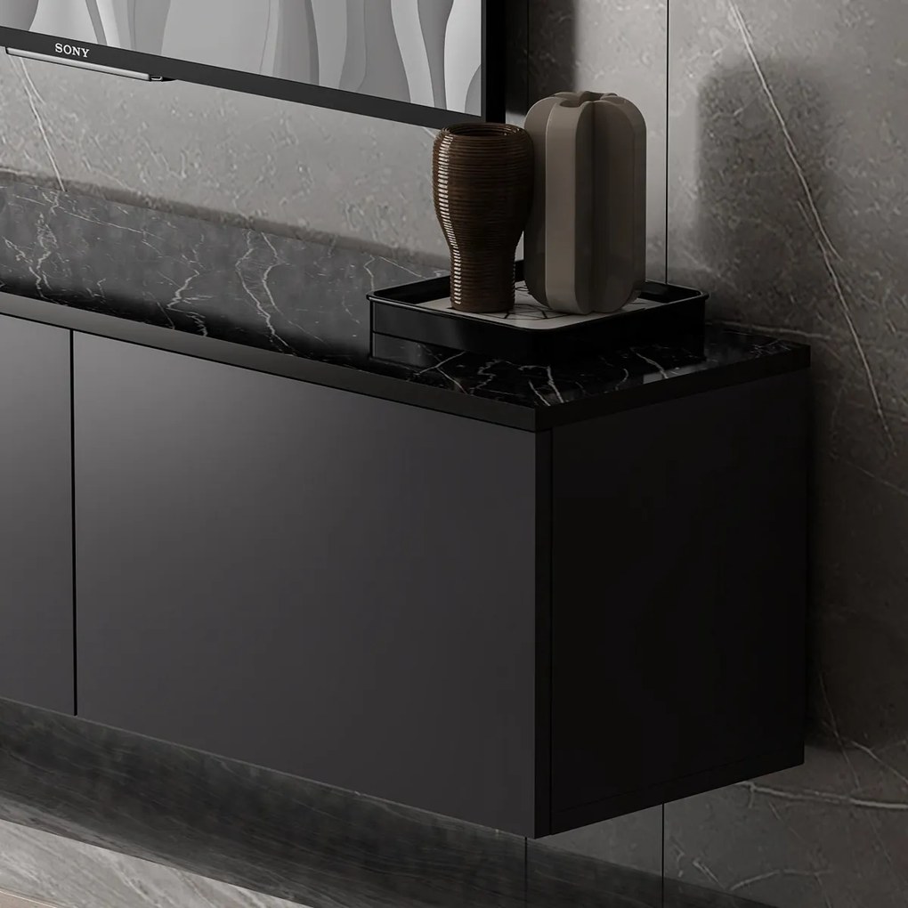 Neon Anthracite TV asztal