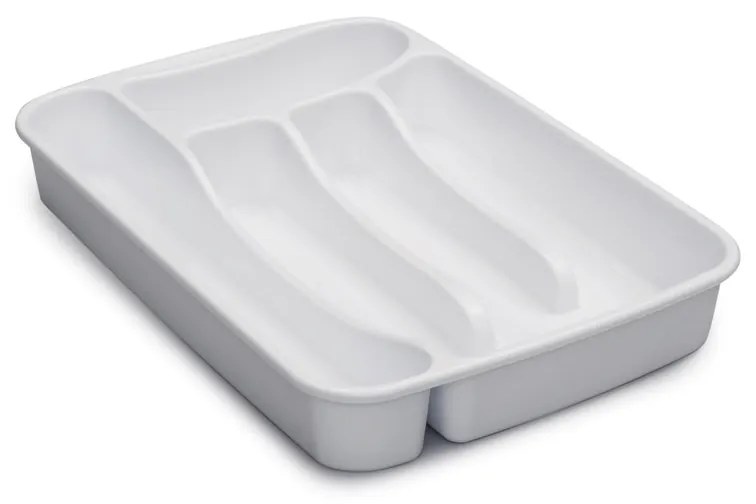 STEFANPLAST Sideboard, 5 rekeszes, fehér