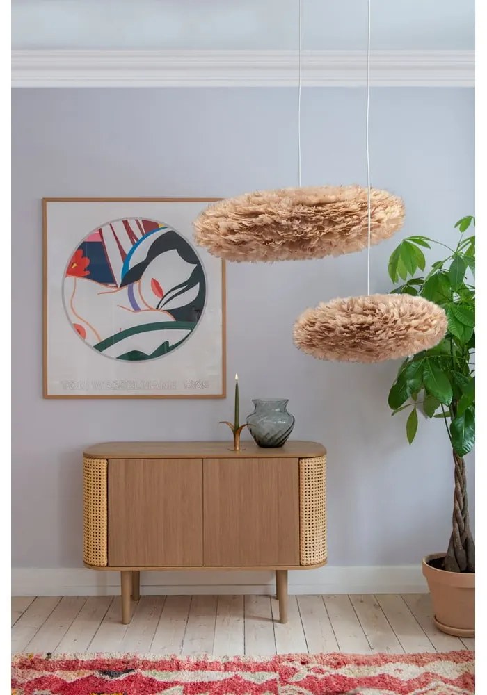 Világosbarna lámpabúra ø 66 cm Eos Esther Medium – UMAGE