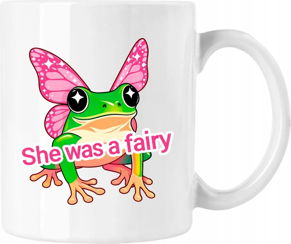Bögre Béka Tündér Fairy Meme Fehér 330ml
