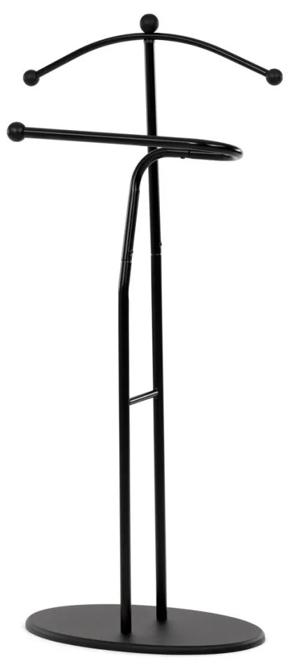Szobainas fekete színben, magasság 110 cm, tömör kaucsukfa, fekete fém