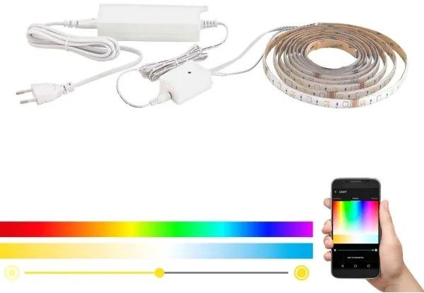 Eglo 32741 - 3m LED RGB szalag STRIPE-C LED-RGB/11,4W/230V