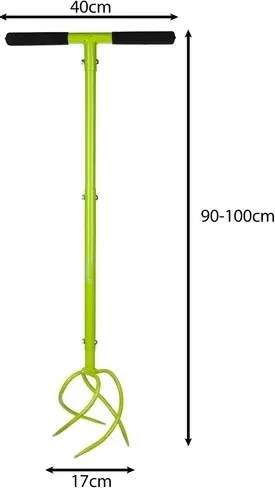 Kézi kerti kultivátor a talaj lazításához és levegőztetéséhez