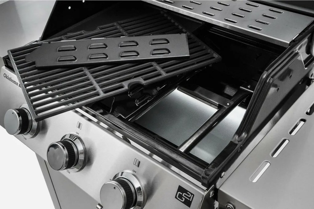 G21 Oklahoma BBQ Premium Line gázgrill 3 égő + redukciós szelep ingyen