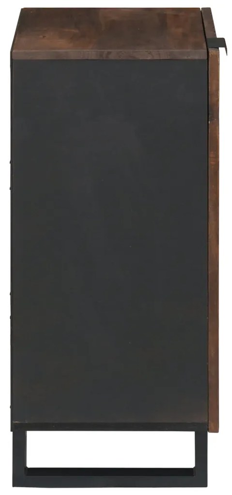 Oldalszekrény 40 x 33,5 x 75 cm - Tömör Mangófából Készült