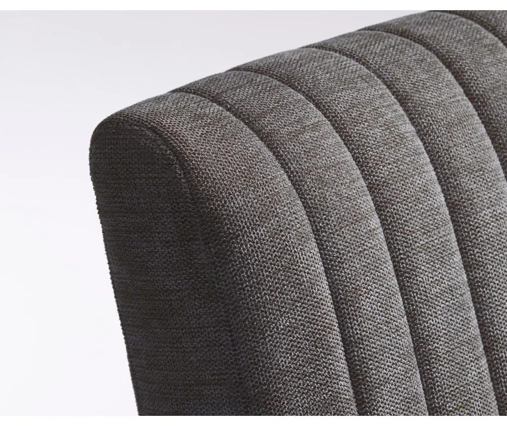 Sötétszürke fotel Trout – Unique Furniture