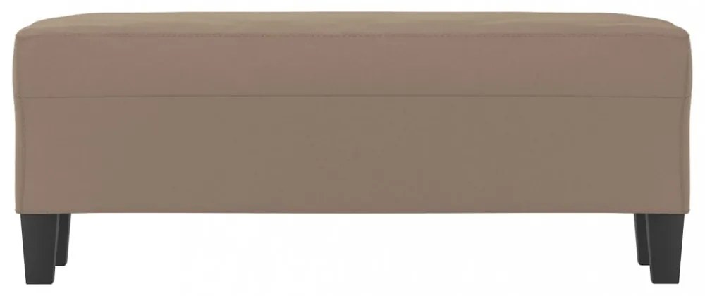 tópszínű mikroszálas szövet pad 100x35x41 cm
