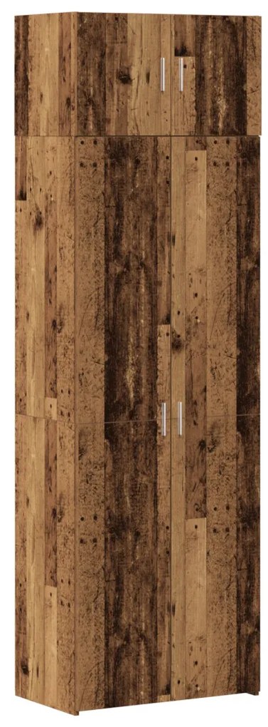 Faliszekrény Régi Fa 70x42.5x225 cm Fából készült