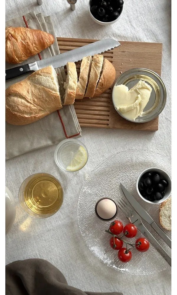 Ezüstszínű rozsdamentes acél evőeszköz készlet 16 db-os Mano – Hübsch