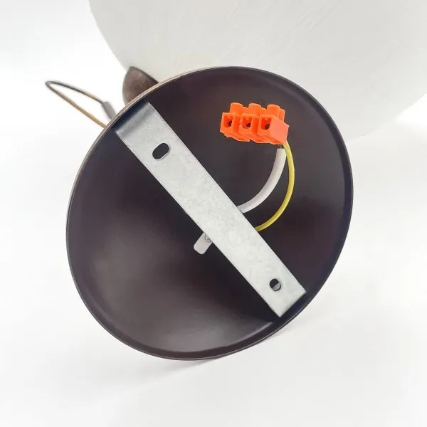 COBRA fali lámpa 1xE27/60W/230V bronz/patina