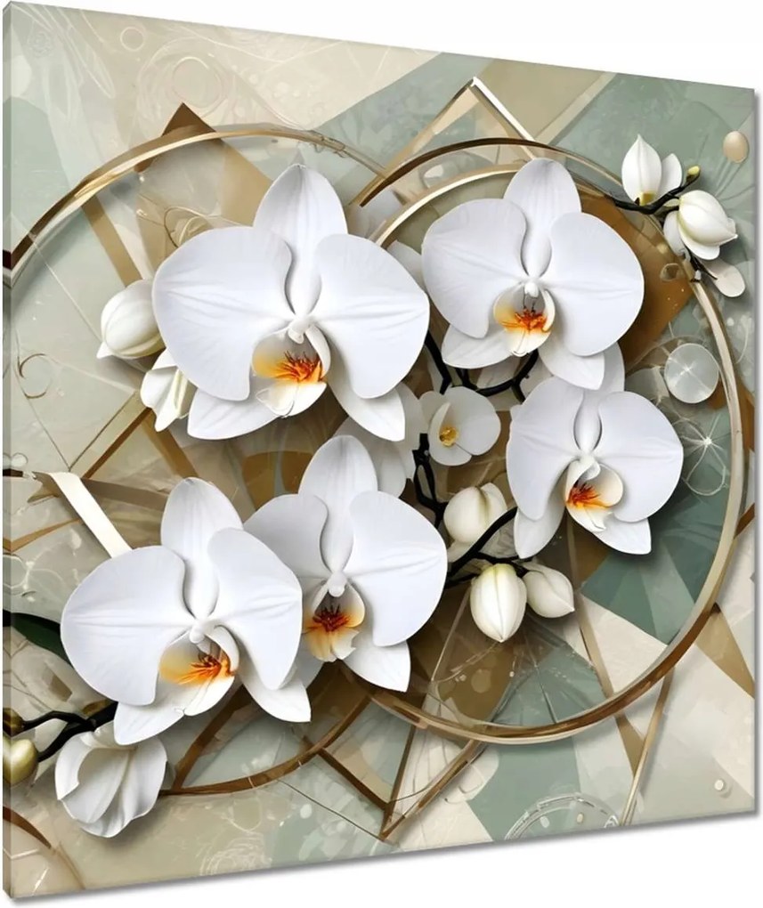 Vászonkép 90x90 Virág dekoráció