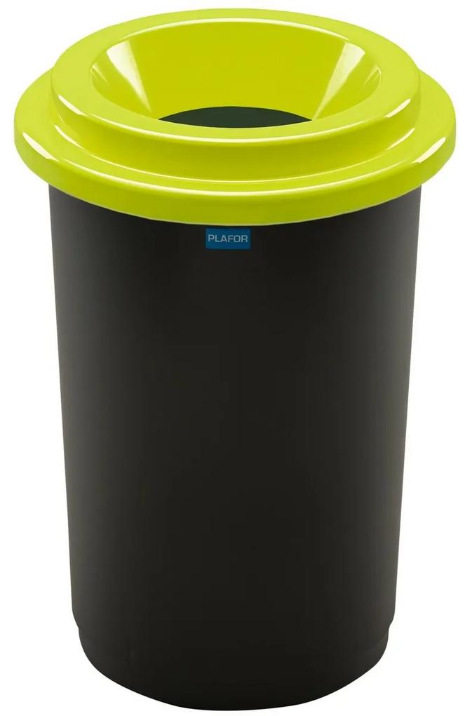 Aldotrade Eco Bin szelektív hulladékgyűjtő kosár, 50 l, zöld