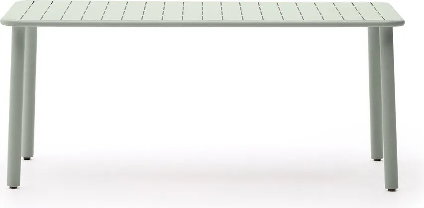 Acél kerti étkezőasztal 90x180 cm Brai – Kave Home