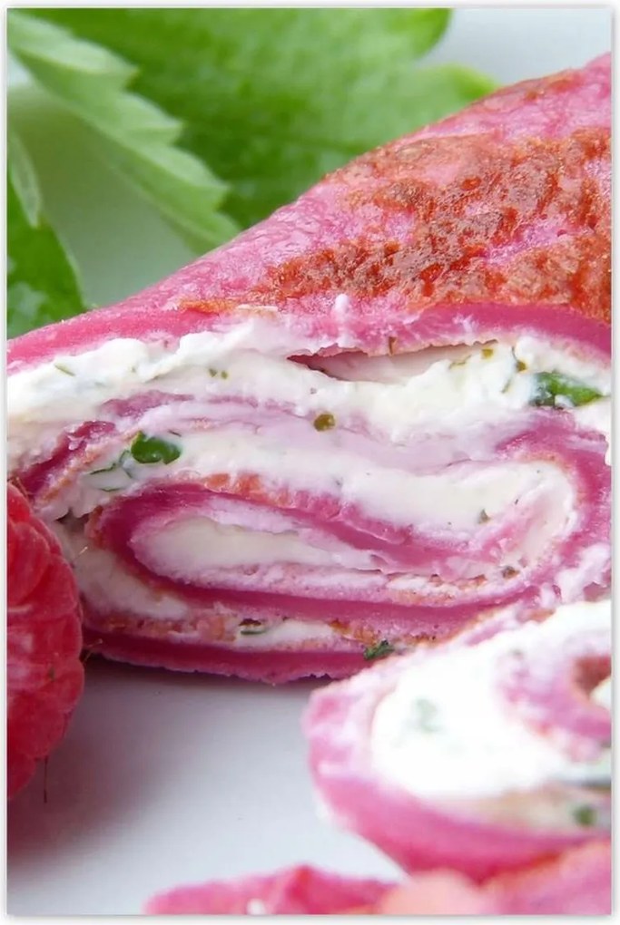 Poszterek 60x90 Málnás sütemény desszerthez