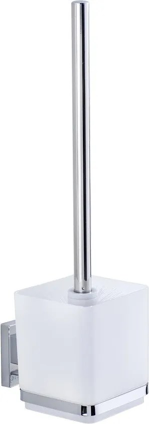 Quadro kefetartó Wc kefe, Vacuum-Loc, rozsdamentes acél, Wen