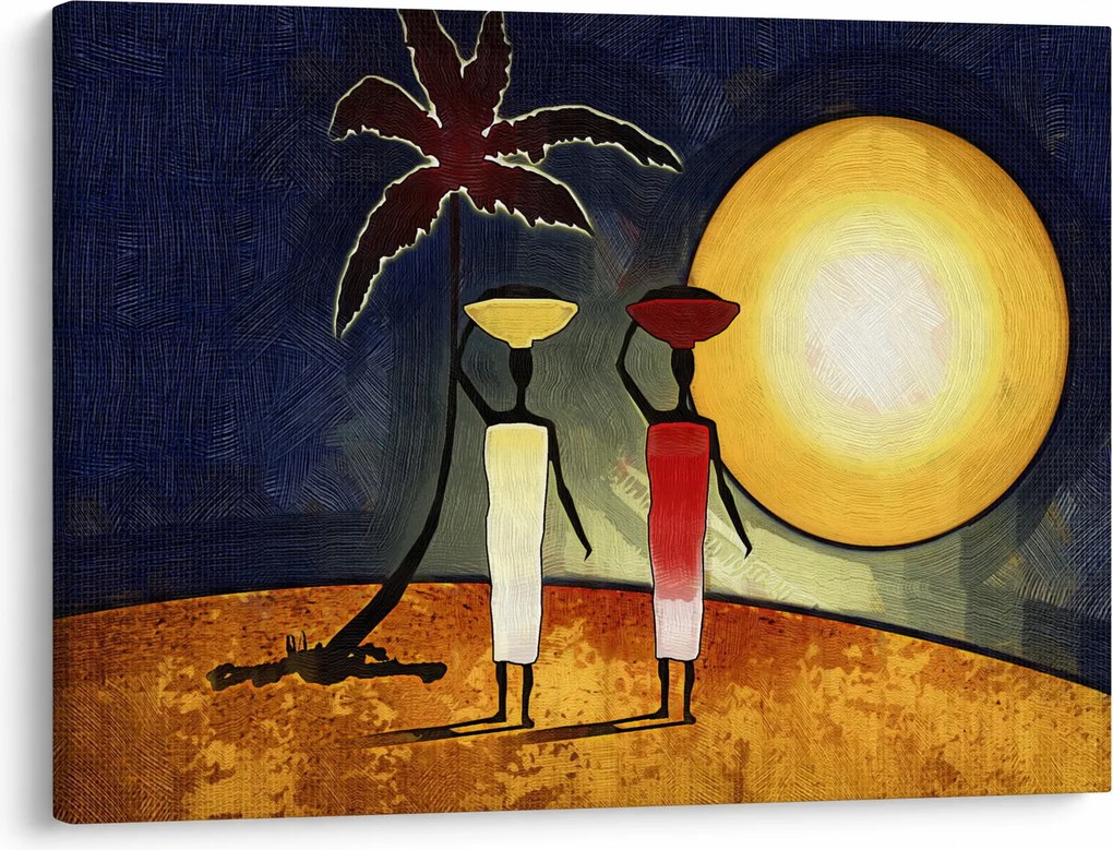 Egy ősi festmény képe (70x50 cm)