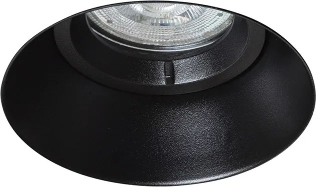 RENDL IPSO R IP65 süllyesztett lámpa fekete 230V LED GU10 9W IP65