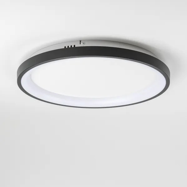 Brilagi - LED dimmelhető mennyezeti lámpatest FALCON SLIM LED/42W/230V átm. 50 cm fekete + távirányító