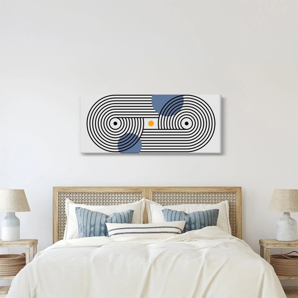 Kép - Minimalista absztrakció N⁰3 (120x50 cm)