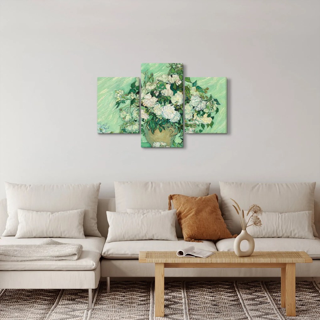 Kép - Vincent van Gogh, Roses, reprodukciók (90x60 cm)