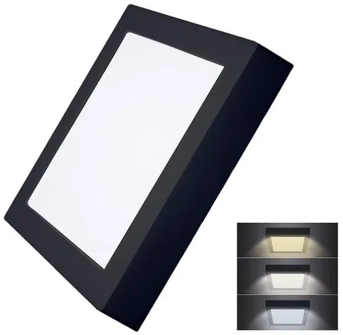 LED fény panel Solight fekete WD173-B
