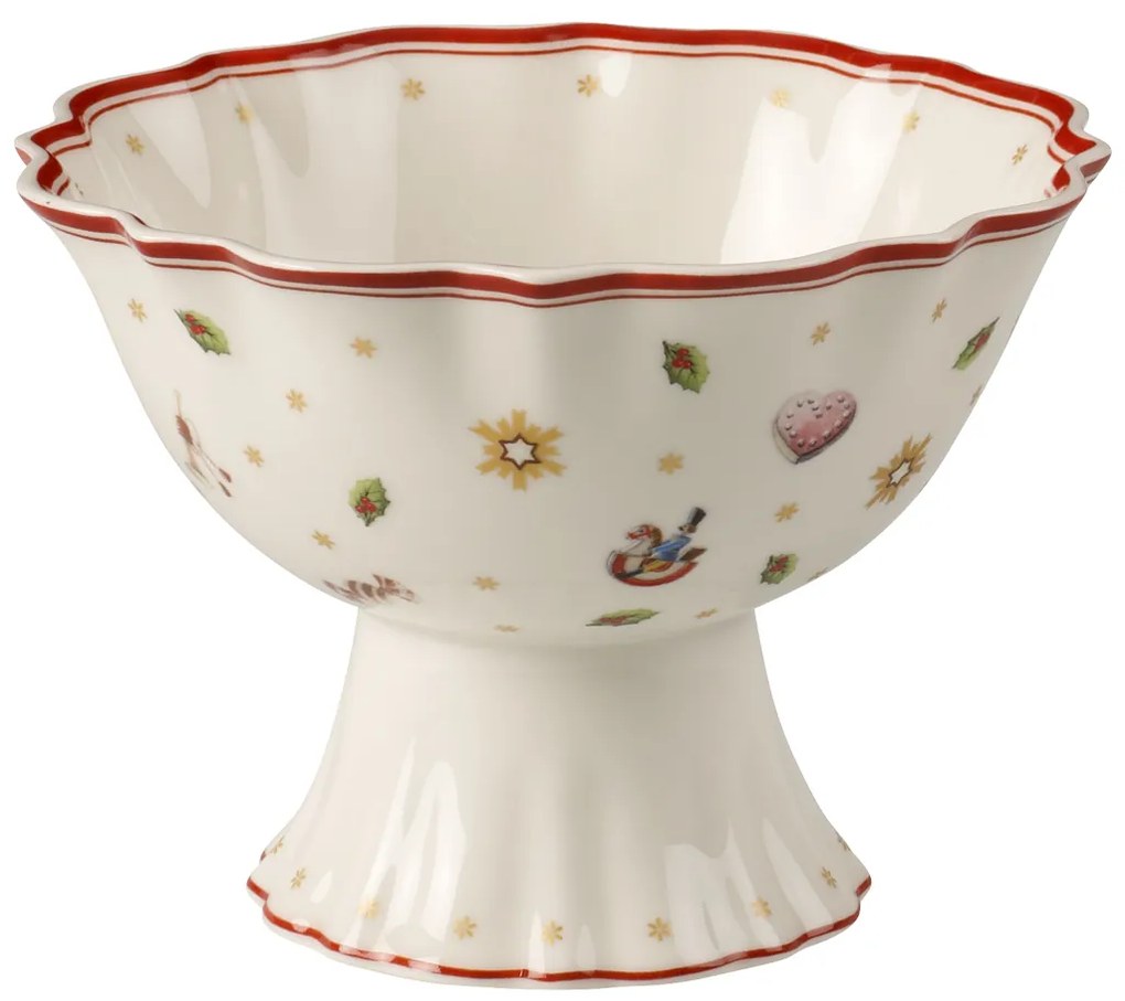 Karácsonyi talpas kínálótál, Toy's Delight kollekció - Villeroy & Boch