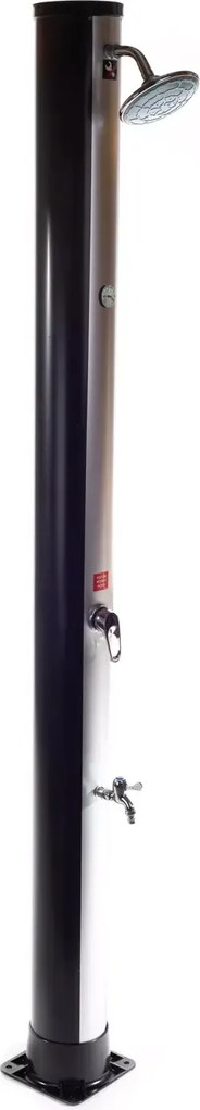 Kerti szolár zuhany Hawaj 38 l fekete/ezüst