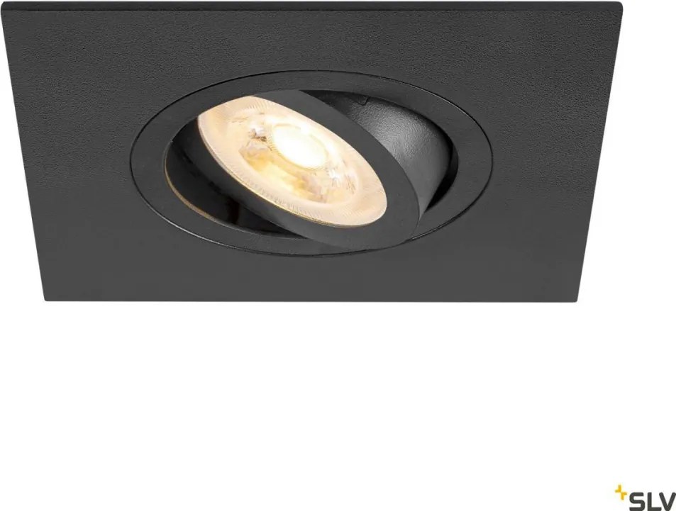 SLV NEW TRIA 1007628 Beépíthető spotlámpa 1x10W/GU10 IP20