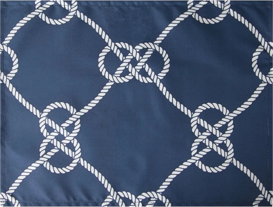 Abrosz dekoratív/vízálló alátét Garden 30x40 Eurofirany sötétkék