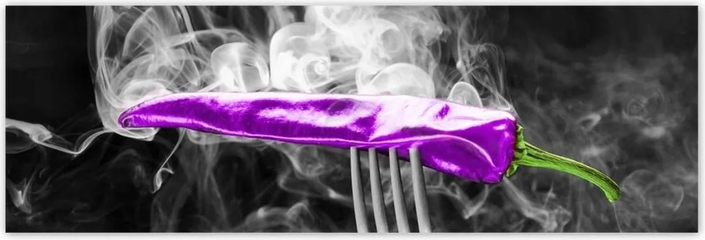 Poszterek 200x66 Lila paprika