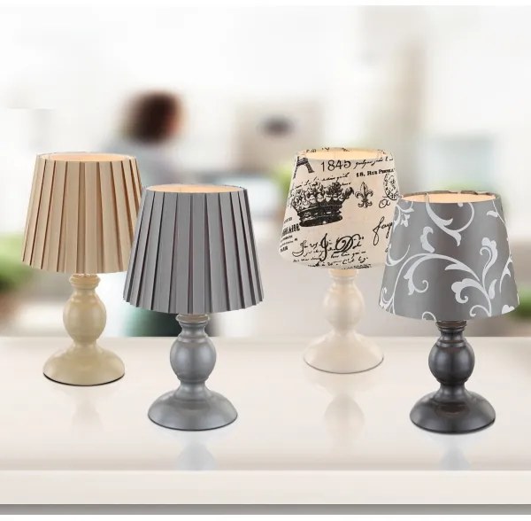 Globo 21692 - Asztali lámpa METALIC 1xE14/40W/230V