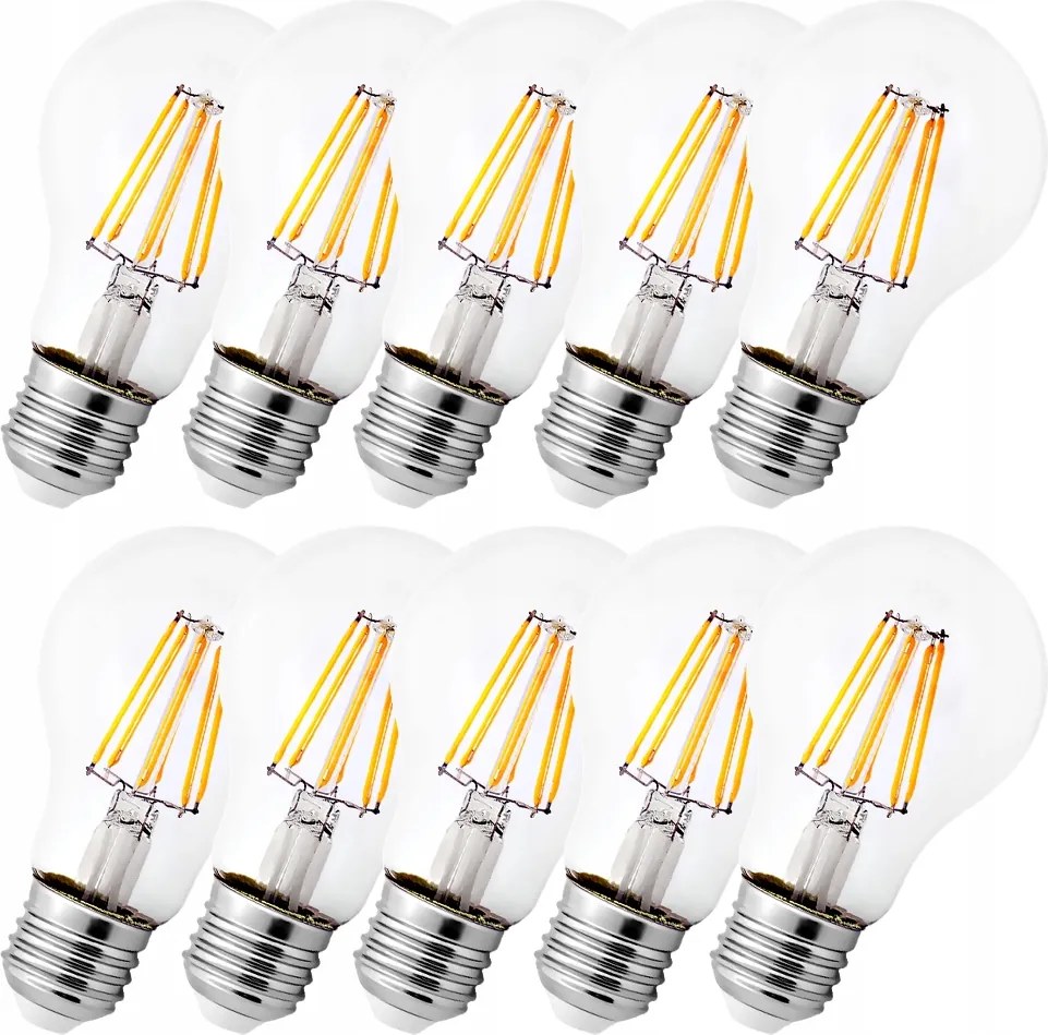 Led izzó E27 Filament 8W=75W Edison Dekoratív