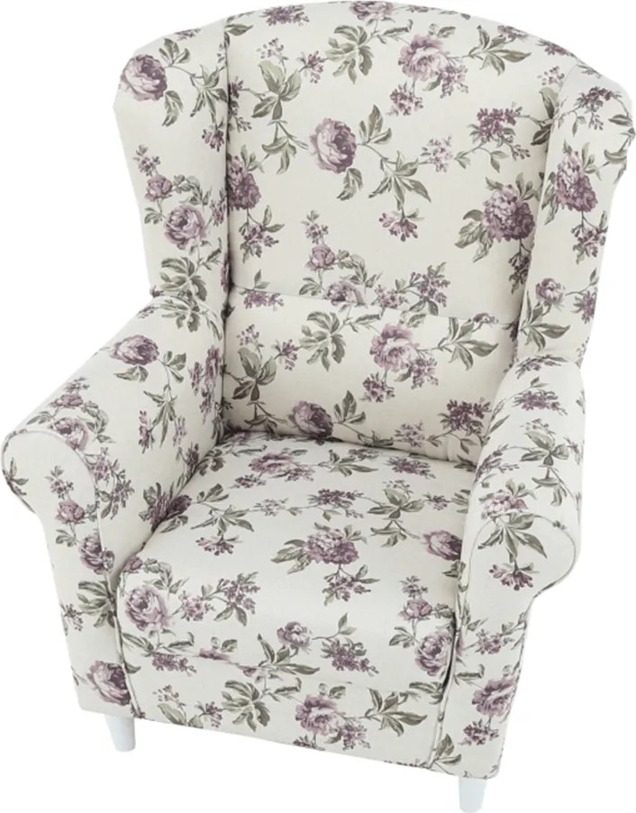 Füles fotel, szövet rose 18, CHARLOT