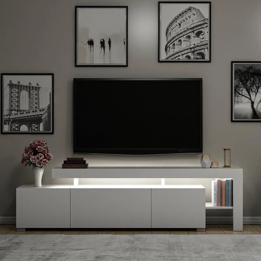 TV szekrény Beliz - White