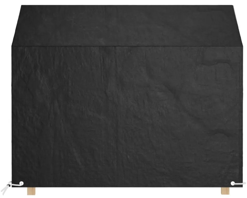 2 db polietilén kerti padhuzat 8 fűzőlyukkal 160x70x70/88 cm