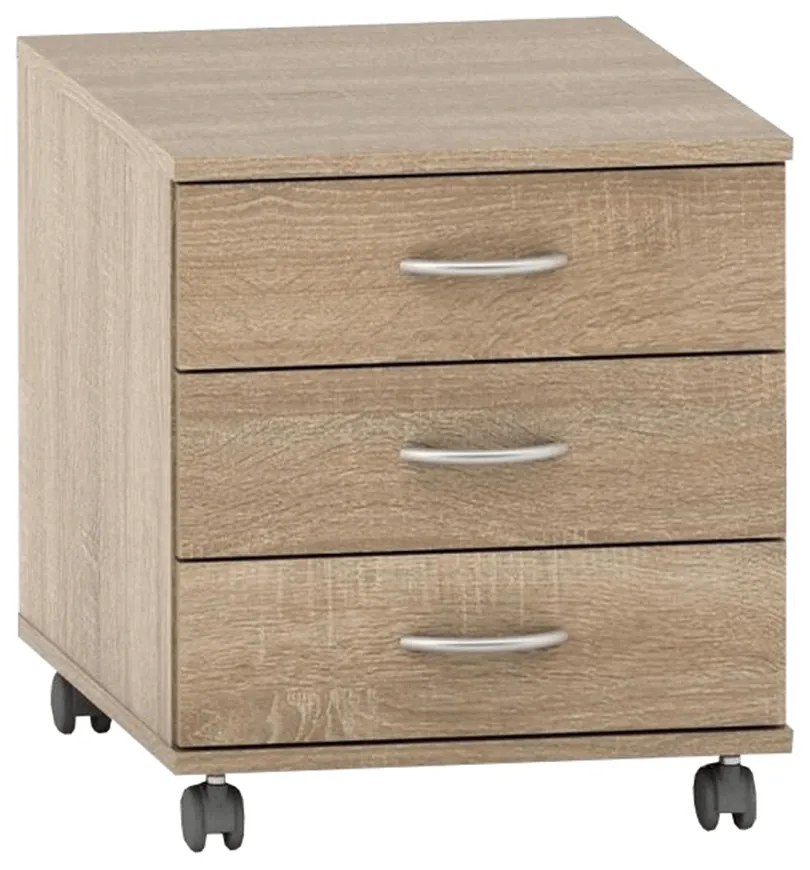 TEMPO ASISTENT 016 görgős komód, sonoma tölgy