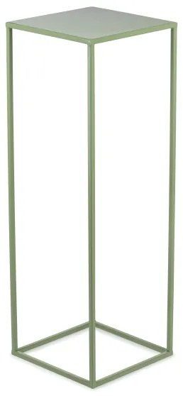 Virágállvány 70x24 cm sötétzöld