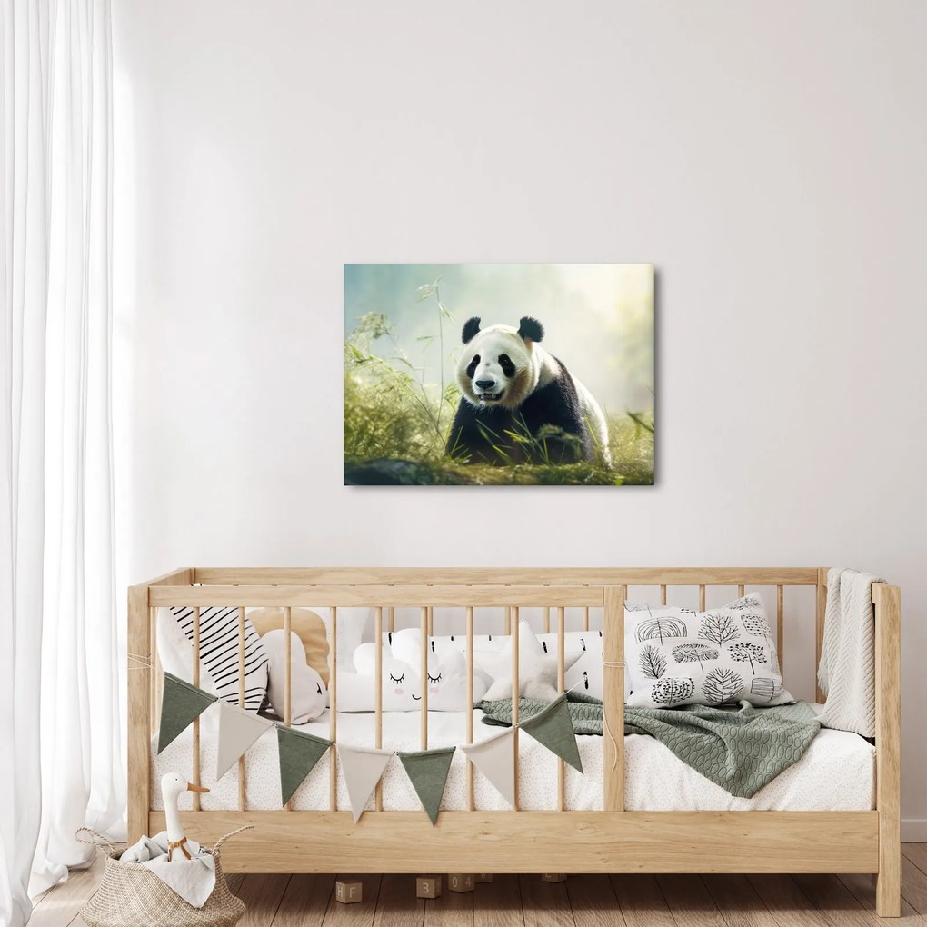 Kép - Panda (70x50 cm)