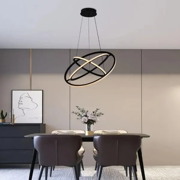 LED állítható fényerejű csillár kábellel LED/105W/230V 3000-6500K + DO