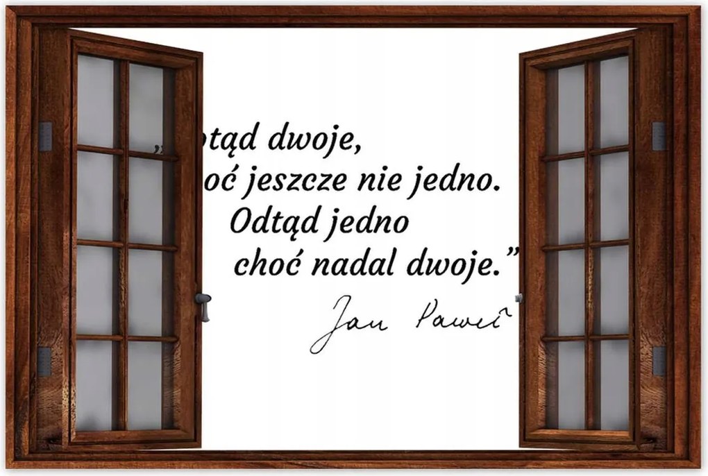 Poszterek 120x80 II. János Pál pápa idézet