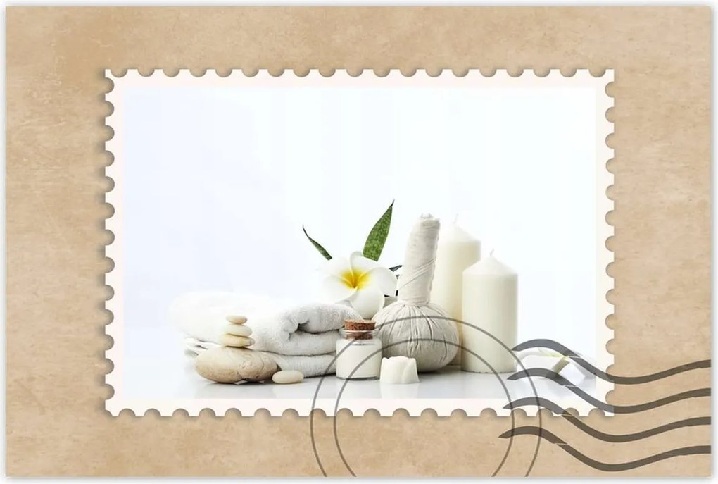 Poszterek 90x60 Spa illatos gyertya