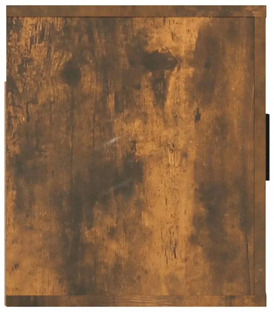 füstös tölgy színű fali TV-szekrény 100x34,5x40 cm