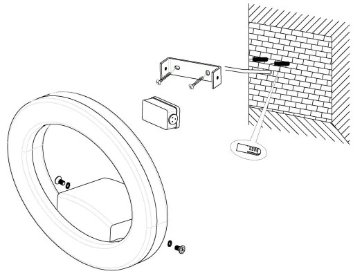 Eglo 96274 - LED kültéri fali lámpa EMOLLIO LED/10W/230V IP44