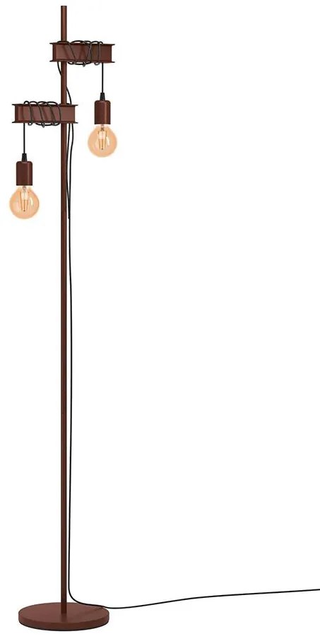 Eglo 43526 - Állólámpa TOWNSHEND 2xE27/10W/230V